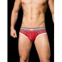 Barcode Berlin Backless Brief Bond Street red / white