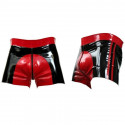 Latex Sattel Shorts mit Reizverschluss