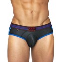 jackadams Flex Racer Brief Underwear Black/Blue