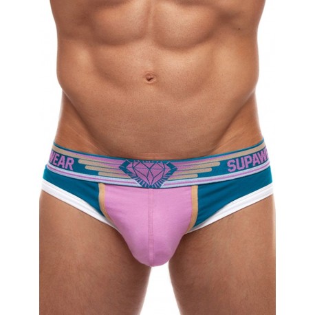 Supawear Diamond Dash Brief Underwear Marine